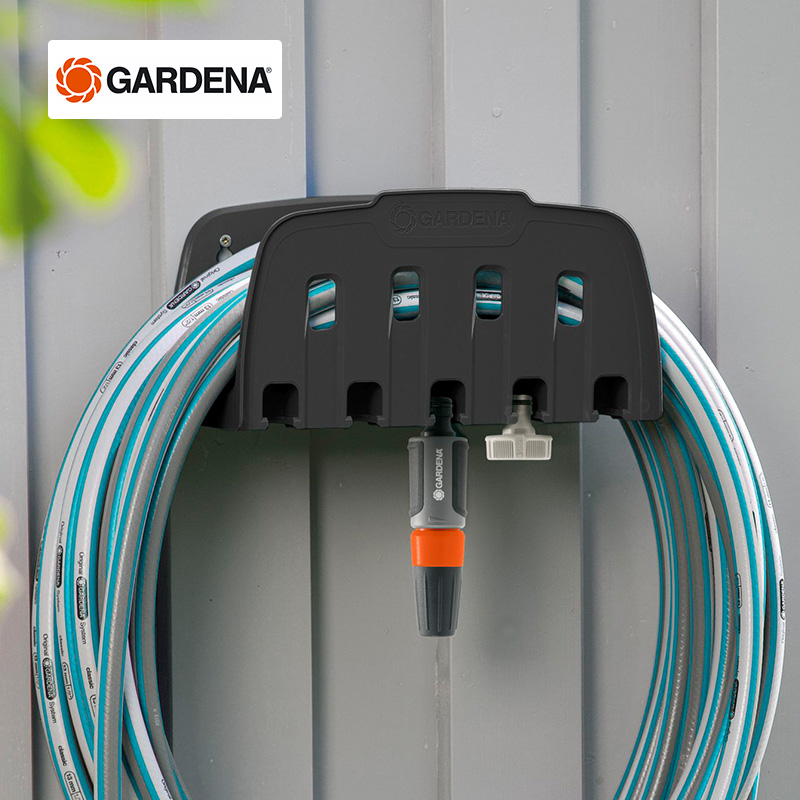 German import GARDENA Gardiner water pipe suit Joint tool combined wall-mounted finishing containing layer frame 241