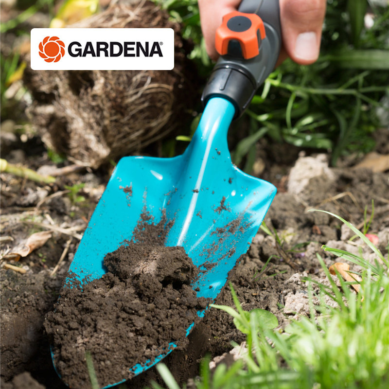 German import GARDENA Gardiner with flower planting home hand shovel anti-corrosive and anti-corrosive thickened small shovel 8929
