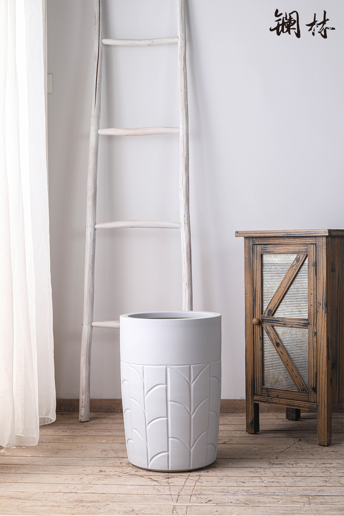 The Nordic I and contracted wind indoor green plant ceramic flower pot sitting room to The balcony is suing potted large can be customized to plant trees