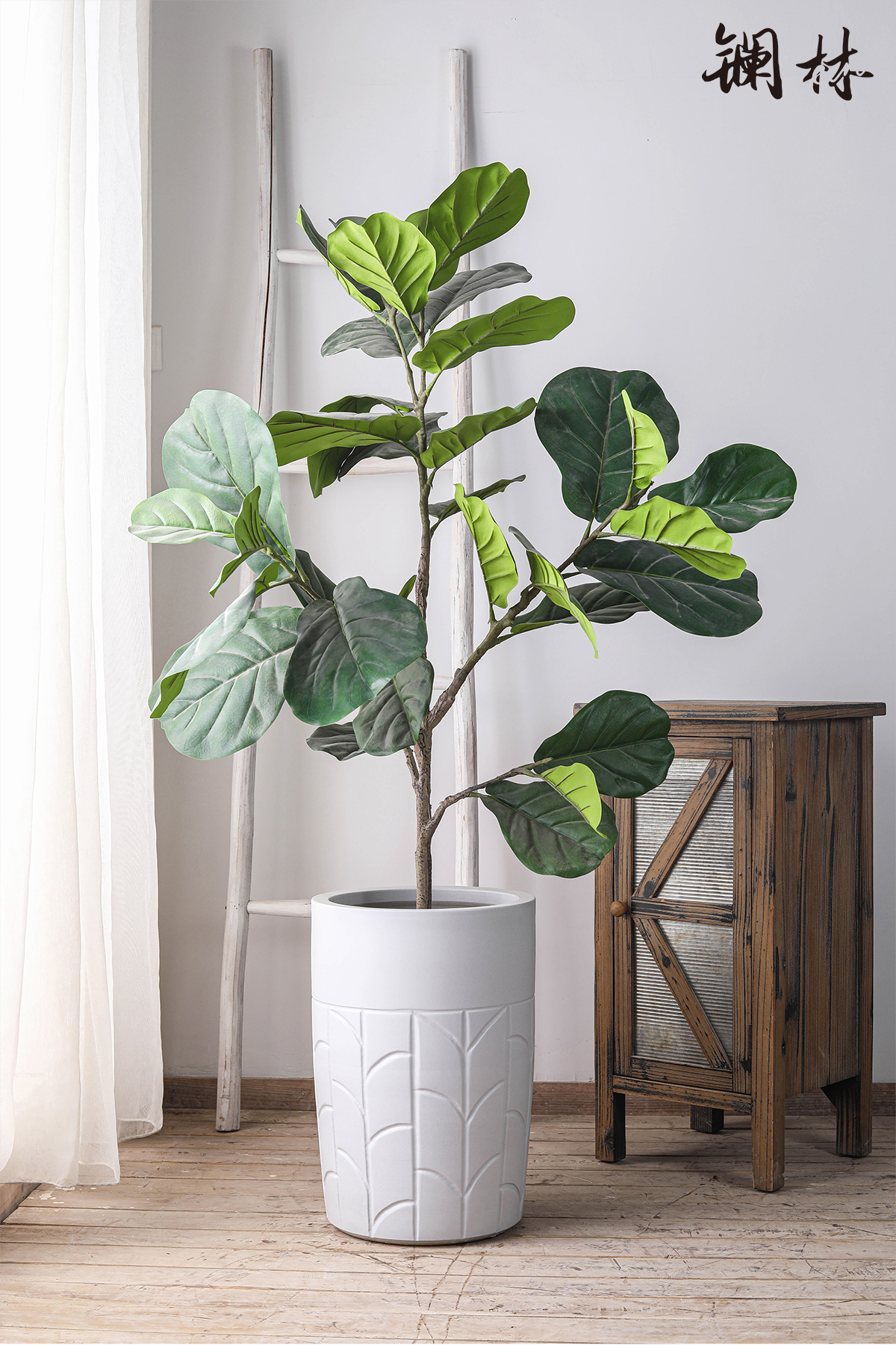 The Nordic I and contracted wind indoor green plant ceramic flower pot sitting room to The balcony is suing potted large can be customized to plant trees