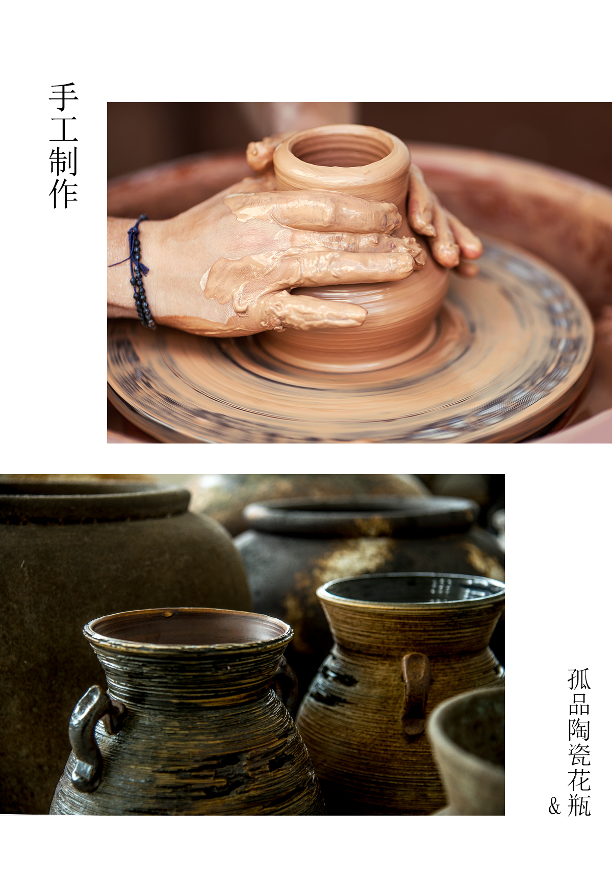 Orphan works manual coarse TaoHua machine dry ceramic vases, ceramic pottery son zen flowerpot restoring ancient ways, fleshy archaize furnishing articles