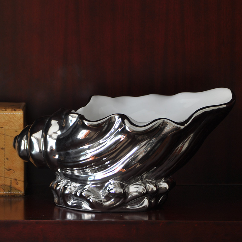 Creative I and contracted sitting room fruit bowl bowl dried fruit basket ceramics compote decoration snack dish between example furnishing articles