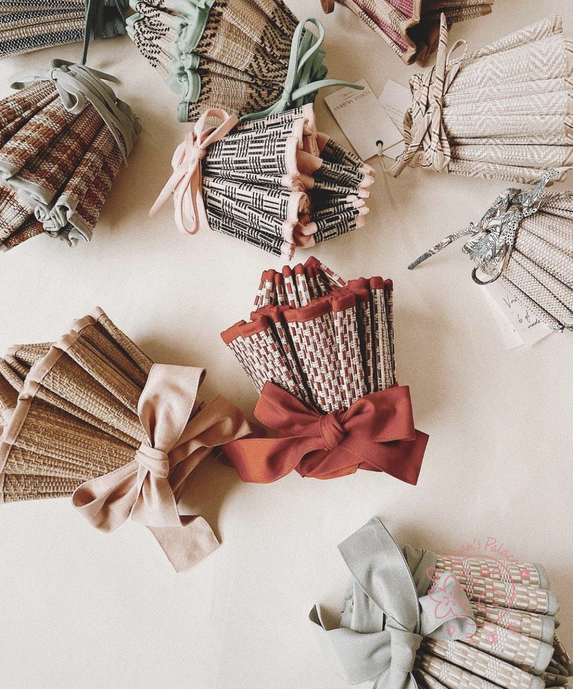 Sema warmed spot lorna murray male and female child baby hand woven straw hat sunhat visor can be folded