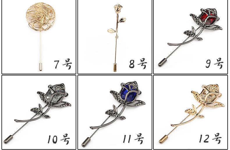 Trung Quốc phong cách trâm nam sen retro từ pin nữ corsage phù hợp với áo len trang sức phụ kiện huy hiệu pin ghim cài áo PNJ