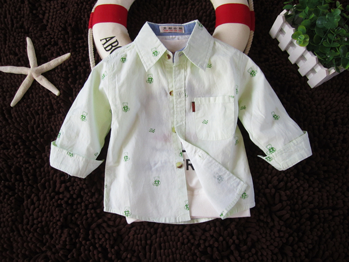 Chemise enfant à manche longue - Ref 2083879 Image 10