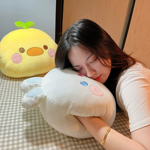 Милая подушка, плюшевая игрушка, зимняя кукла для сна для школьников подходит для мужчин и женщин