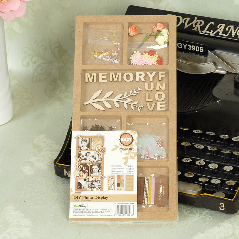 I and Noartisanal retro wood phase bookframe photo frame DIY handmade photo GSPD