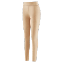 Warm pants for women seamless cashmere silk bottoming plus velvet 2024 new inner wear autumn and winter high-waisted belly-control long johns