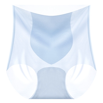 Tummy-shrinking butt-lifting underwear for women strong tummy-tightening postpartum shaping buttocks corset ice silk seamless high-waisted body-shaping pants