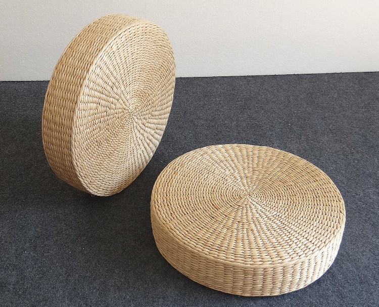 Trà rơm tatami mat thiền Phật thiền đệm thiền đệm pad dày mat mây Po lao futon - Ghế đệm / đệm Sofa nệm lót sofa