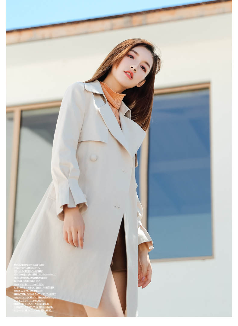 Trench pour femme MEFOUND    en Coton - Ref 3227397 Image 19