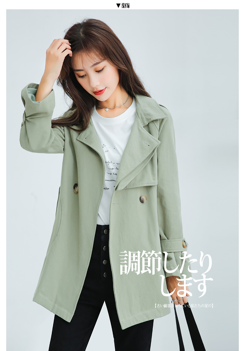 Trench pour femme MEFOUND    en Coton - Ref 3227762 Image 30