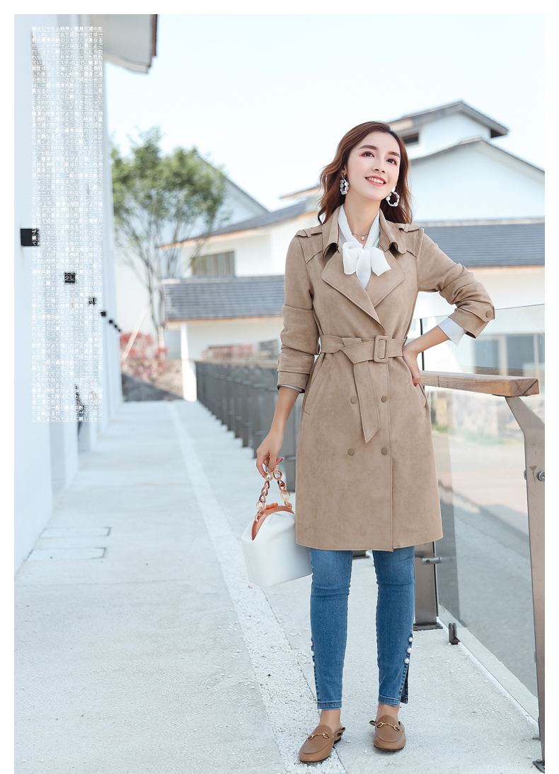Trench pour femme MEFOUND    en Polyester - Ref 3227793 Image 17