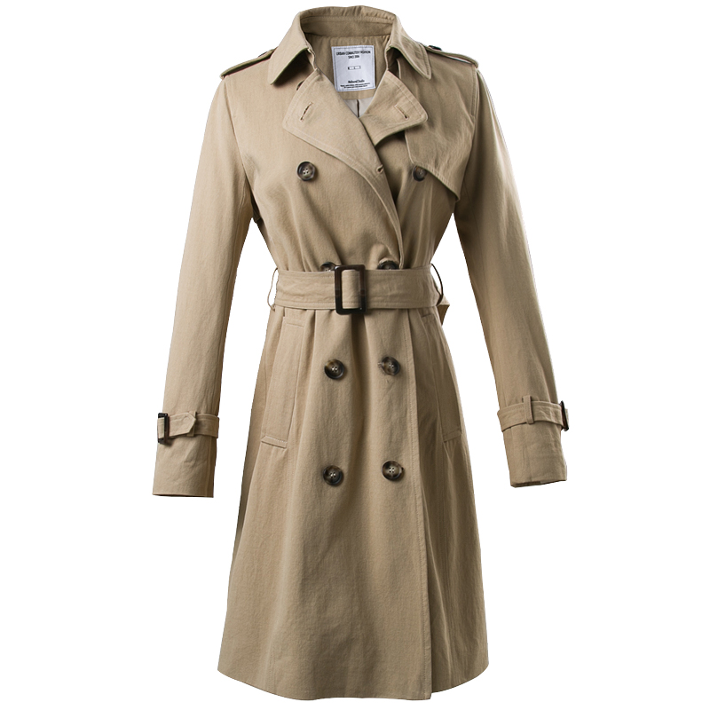 Trench pour femme MEFOUND    en Coton - Ref 3227521 Image 5