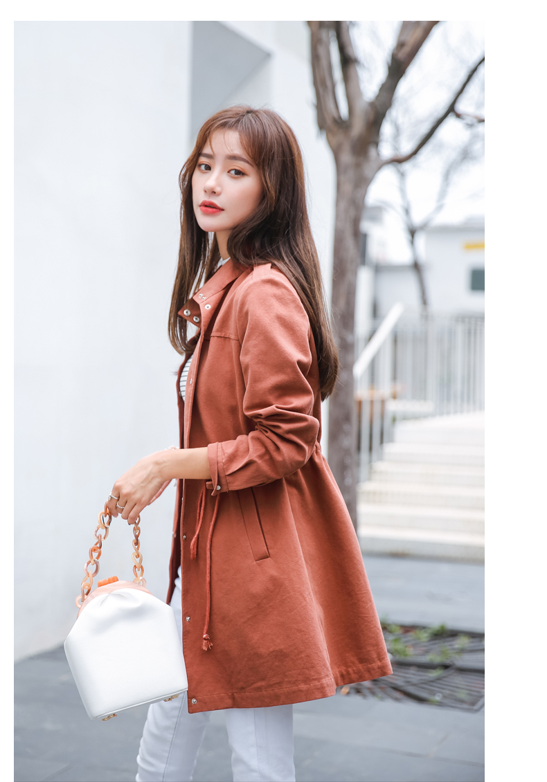 Trench pour femme MEFOUND    en Coton - Ref 3228352 Image 30