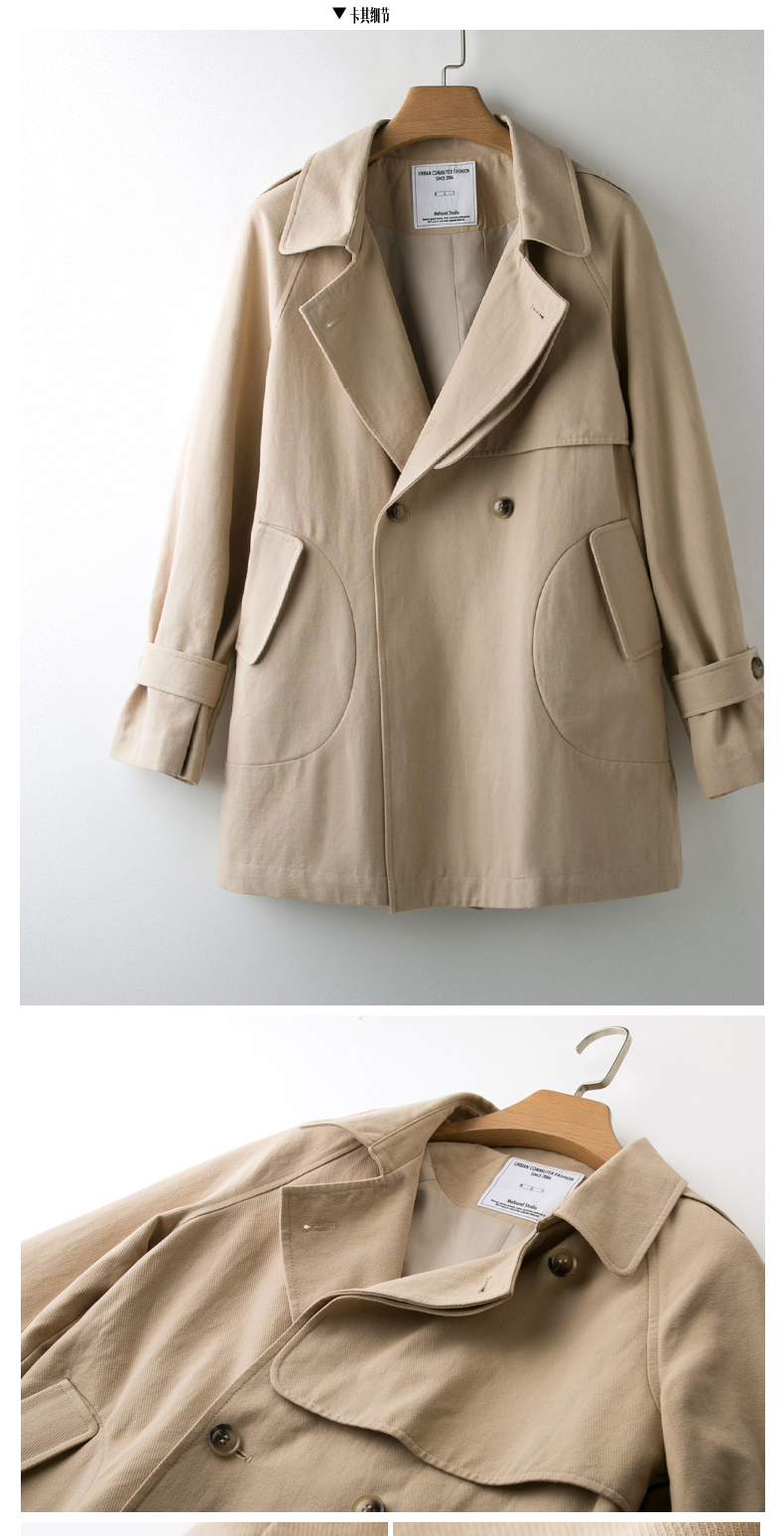 Trench pour femme MEFOUND    en Coton - Ref 3227762 Image 38