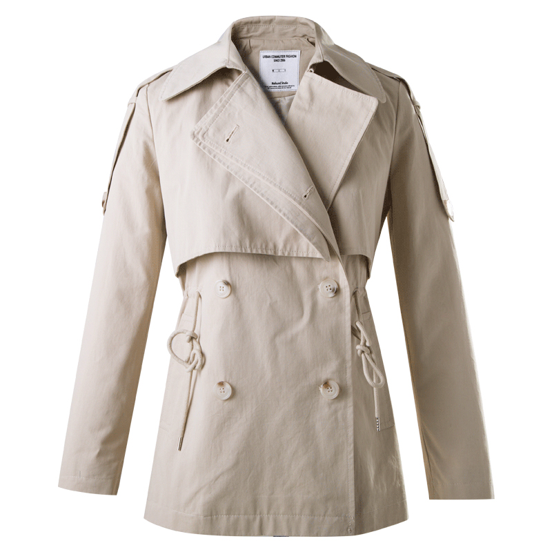 Trench pour femme MEFOUND    en Coton en Coton - Ref 3227086 Image 5