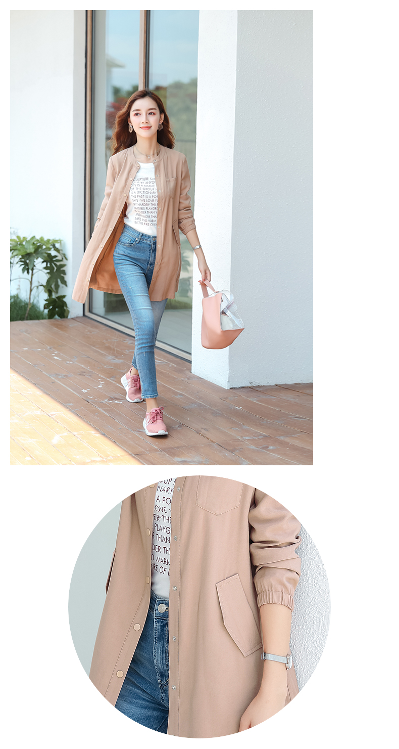 Trench pour femme MEFOUND    en Polyester - Ref 3226751 Image 27