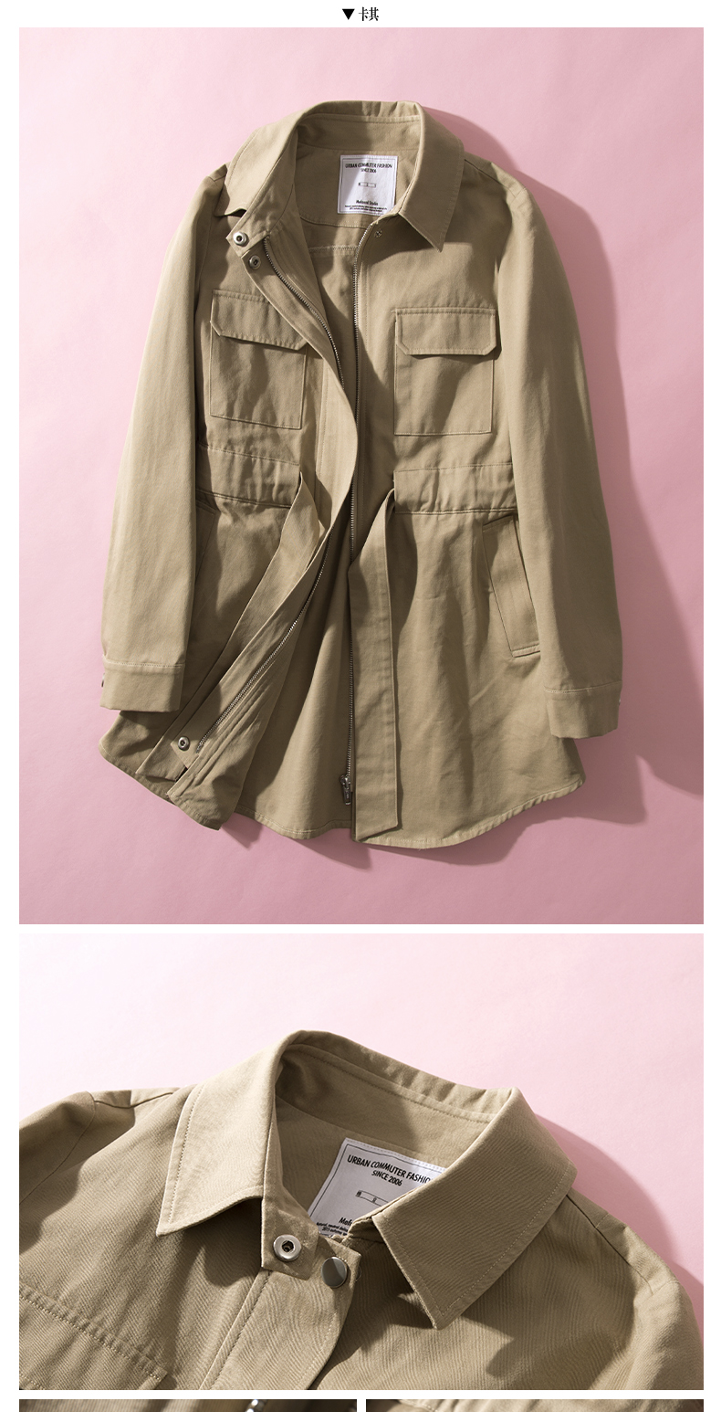 Trench pour femme MEFOUND    en Coton en Coton - Ref 3226148 Image 36