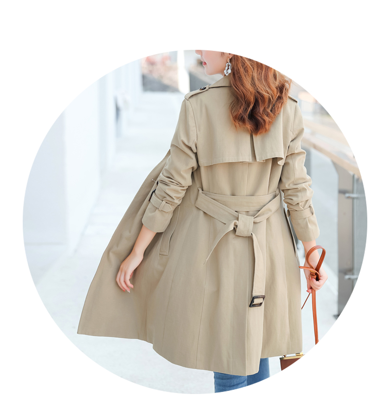 Trench pour femme MEFOUND    en Coton - Ref 3227521 Image 21