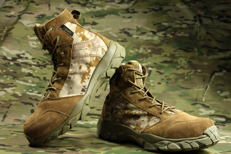 Bottes militaires pour homme - choc - Ref 1399146 Image 8