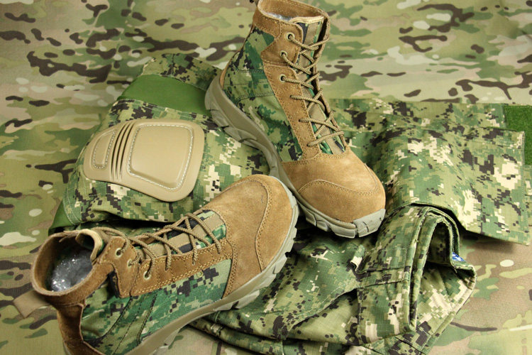 Bottes militaires pour homme - choc - Ref 1396922 Image 22