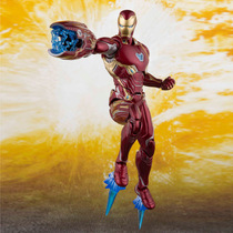 Magic Iron Man MK50 SHF Avengers 3 Infinite War Movable Iron Man Handmade Model