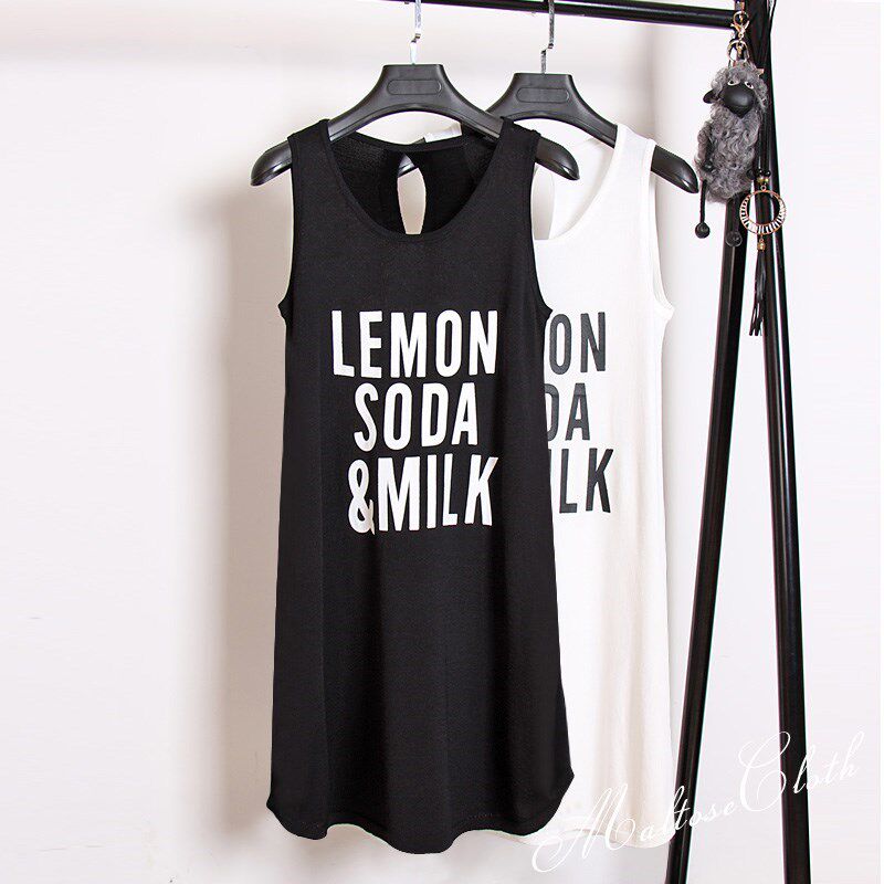 Knitted vest female summer outwear in medium long version casual sleeveless lap clothing Loose With Slim Ice Silk Harness Vest Skirt Tide