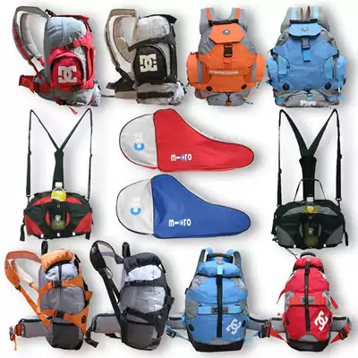 Children's roller skates special bag storage bag shoulder bag roller skates bag skates shoulder triangle bag