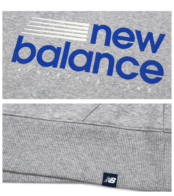 New Balance NB áo len thể thao nữ chính thức AWT73590 áo dệt kim mặc giản dị thời trang đơn giản - Thể thao lông cừu / jumper áo tay dài nam