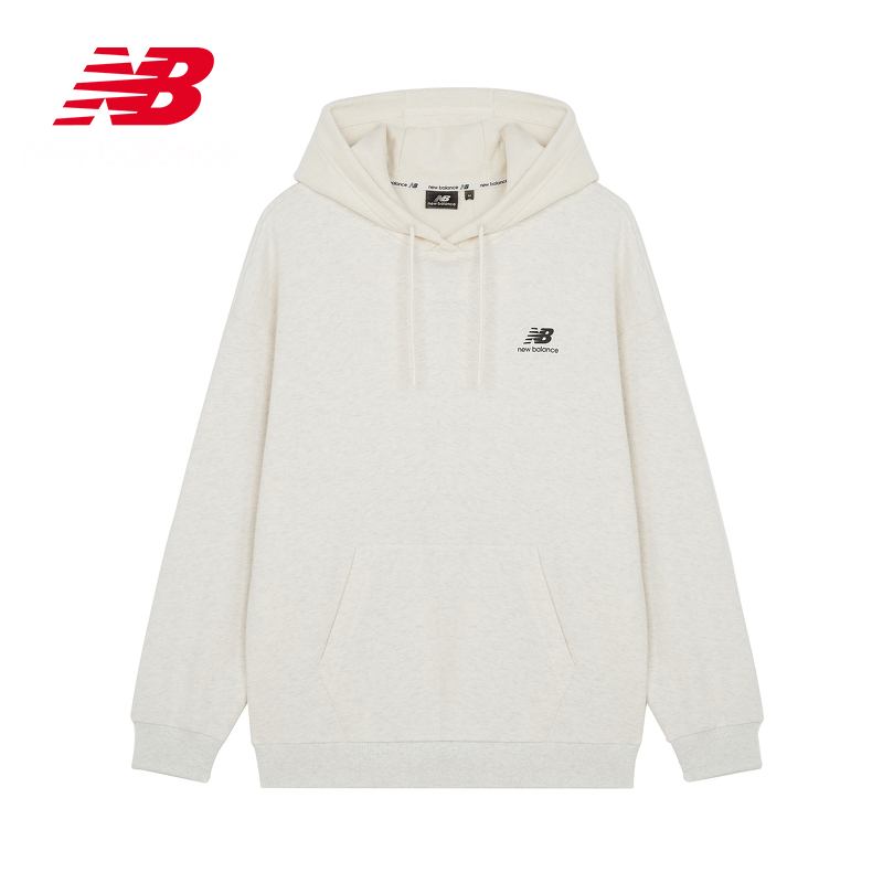 New Balance NB Official male and female of the same pure color movement Lianhood head casual blouses 5CB42083