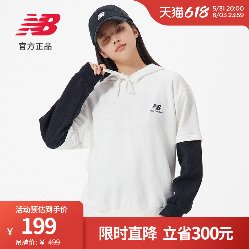 New Balance NB Official Movement Leisure Loose Clothing Headshirt Lovers AMT13342