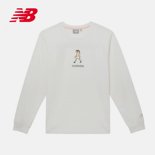 [Ноль на ноль совместного названия] New Balance NB Официальный женский NDA47012 Long -sleeed T -Fork