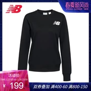 New Balance NB áo len thể thao nữ chính thức WT83816-BK trang phục thể thao hàng đầu đan - Thể thao lông cừu / jumper