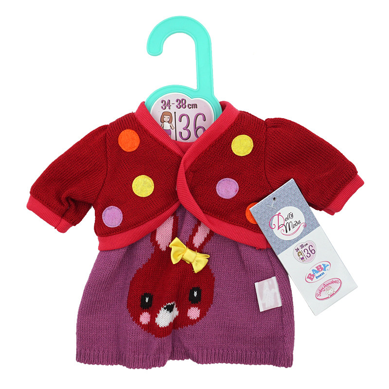 товар из китая zapf夏芙baby annabell仿真娃娃36cm配件毛衣服饰鞋子帽t恤外套装 Mga