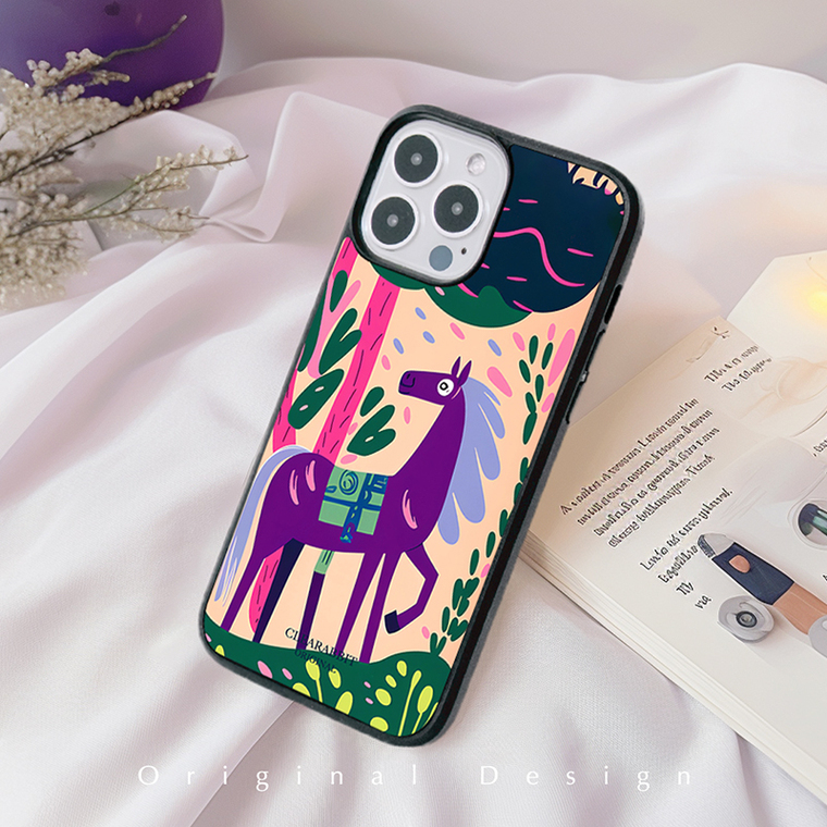 Dark Horse Illustration MagSafe – 16/15/14 Pro/Max/Plus iPhone Case