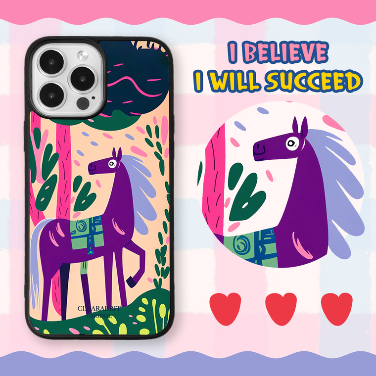 Dark Horse Illustration MagSafe – 16/15/14 Pro/Max/Plus iPhone Case