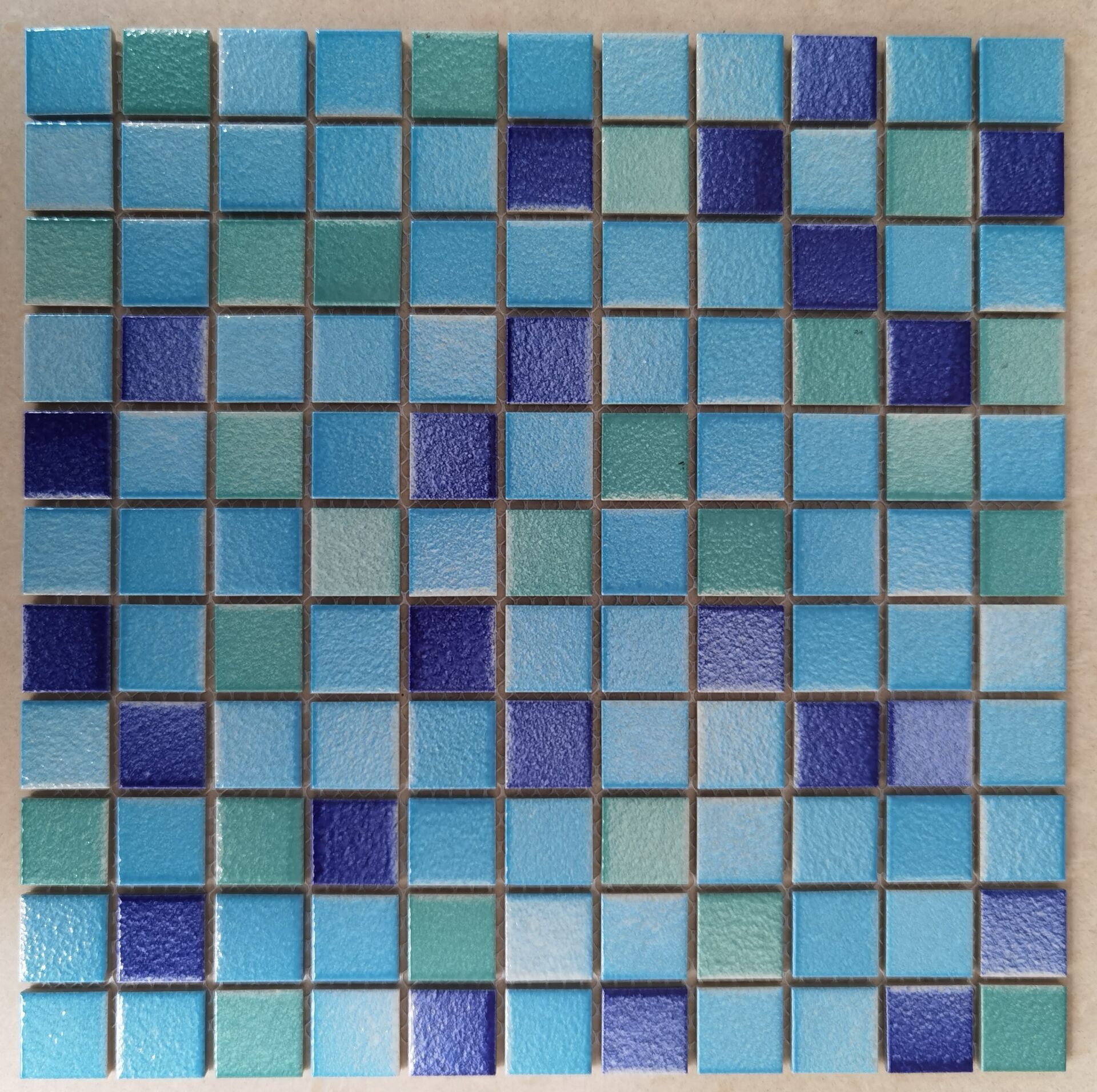 Factory direct ceramic tile mosaic swimming pool pool fish pond exterior wall entertainment venue decoration spot Special