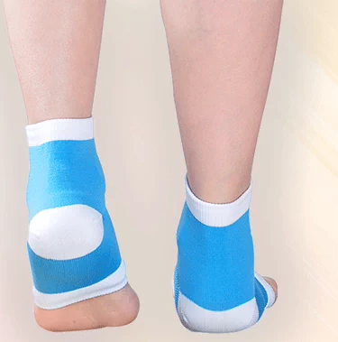 10 nhận 1 health sức khỏe chân đêm vớ silicon đặt chân nứt chân nứt chân che gót chân gót chân làm trắng ẩm