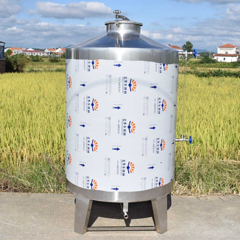 1 ton stainless steel food grade liquor tank winemaking equipment wine Bubble Wine Jars Wine Jar Wine Jar Wine Jar Small Wine SEALED TANK