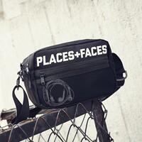 2025 Upgraded Version Trendy Harajuku 3M Reflective Letters Dead Fly Bag Cycling Bag Shoulder Messenger Bag