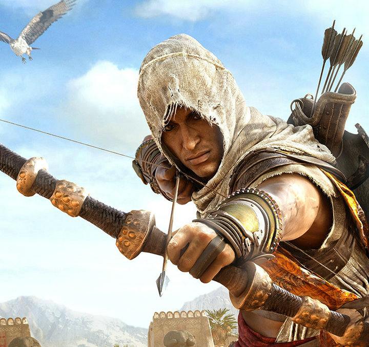 Assassin's Creed Games Odyssey Origins Egypt Origins Online Cafe Poster Wallpaper Oversized Wall Post Mural Backgum