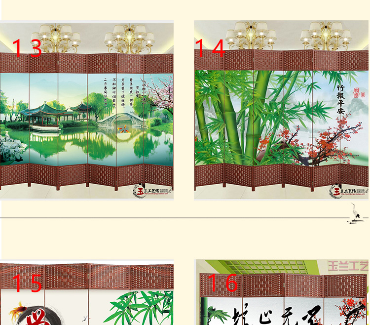 Trung Quốc màn hình vải phân vùng thời trang phòng khách gấp màn hình hiện đại tối giản di động gấp phòng ngủ đẹp màn hình sức khỏe - Màn hình / Cửa sổ lam gỗ phòng khách