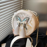 Модная универсальная небольшая сумка через плечо, с вышивкой