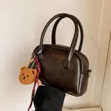 Небольшая сумка, сумка через плечо, портативная демисезонная бостонская сумка, изысканный стиль