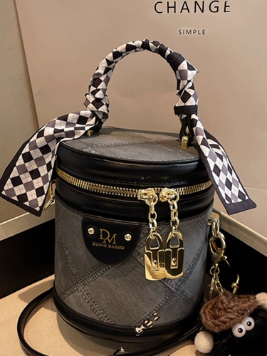 Небольшая дизайнерская сумка, портативная барсетка, в западном стиле