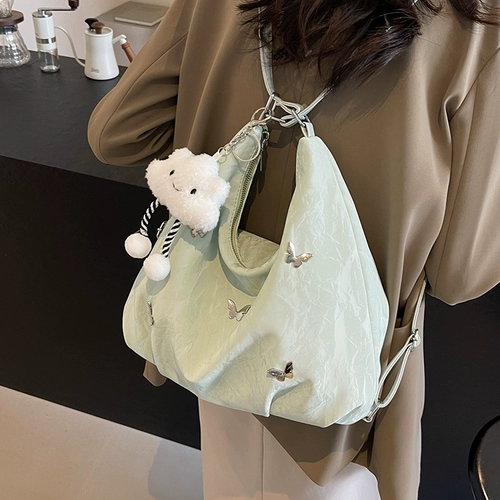 Вместительная и большая сумка через плечо, модный рюкзак, ведро на одно плечо, городской стиль, надевается на плечо