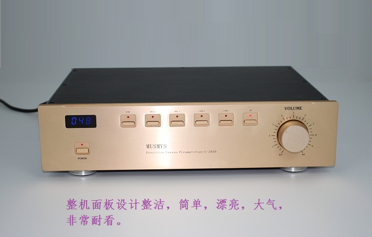 MUSMYS (موسيقى) C-2850 Love Edition صوت مضخم صوت عالي المستوى من المستوى السابق لعدسة PK من الذهب