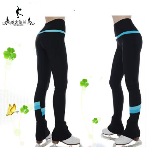 Ice House Ylang Girls' Figure Skating Pants Bag Shoes Long Pants High Elastic Waterproof Skating Special Training Pants