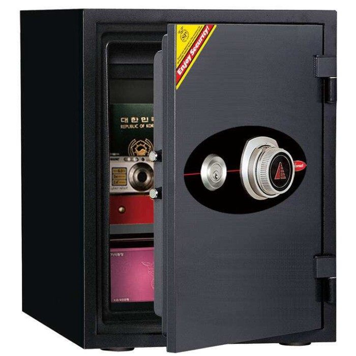 Original IMPORTED KOREA Tempo530KC SMALL HOME MACHINERY CODE LOCK FIRE INSURANCE BOX CABINET SHANGHAI SHIPPING